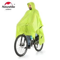 NATUREHIKE 3-w-1 Poncho przeciwdeszczowe: Wędrówki, Biwakowanie i Schronienie
